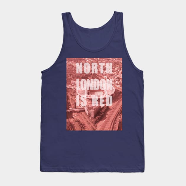 North London Is Red Tank Top by Confusion101